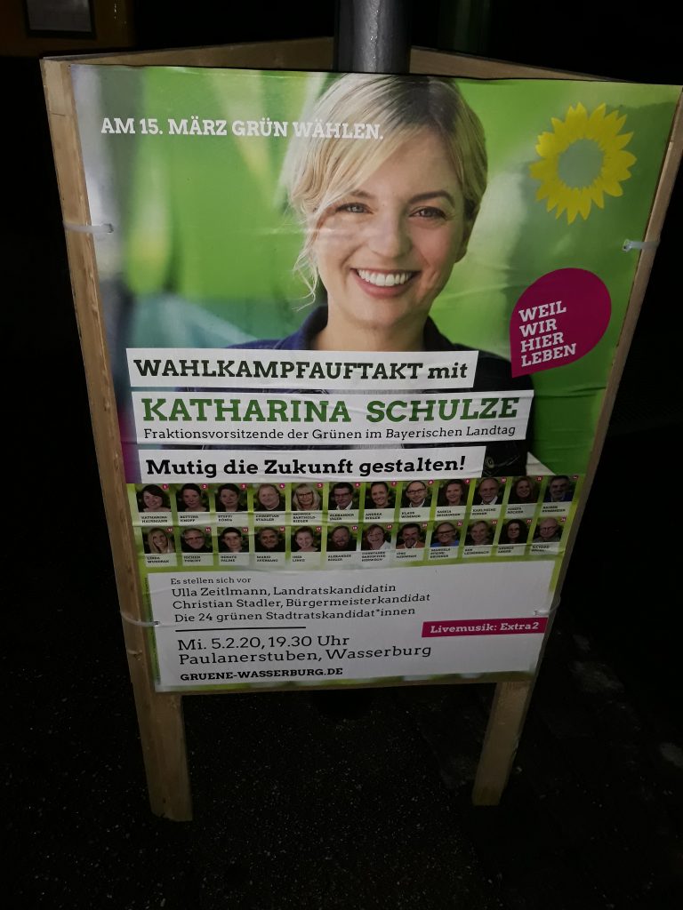 Wahlkampfauftakt mit Katharina Schulze