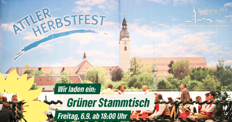 Grüner Stammtisch auf dem Attler Herbstfest