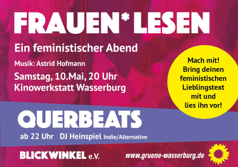 Frauen* lesen – Ein feministischer Abend für alle